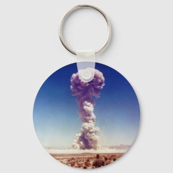 Nuclear Weapons Test Operation Buster-jangle 1951 Keychain by allphotos at Zazzle