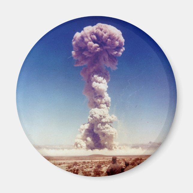 Nuclear Weapons Test Operation Buster-Jangle 1951 Magnet (Front)