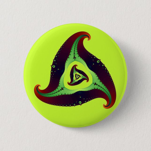 Nucleo Nature Pinback Button (Front)