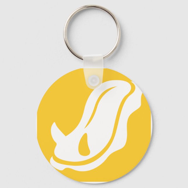 Nudibranch Icon Keychain (Front)