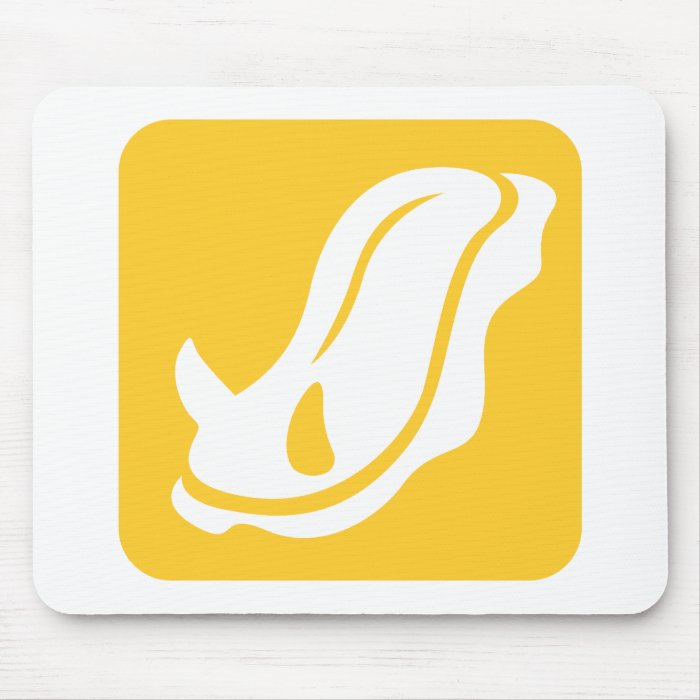 Nudibranch Icon Mouse Pads