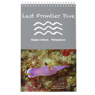 Nudibranchs in Siquijor: Desktop Calendar