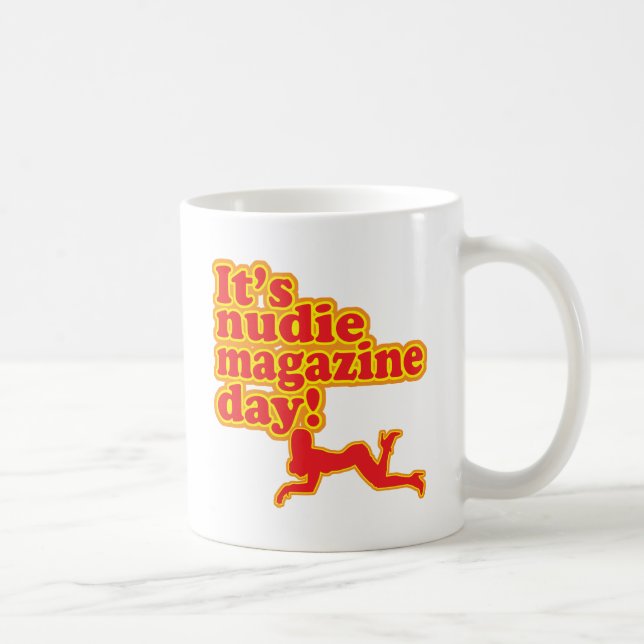 Nudie Magazine Day! Coffee Mug (Right)
