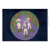 nudist birder card (Front Horizontal)