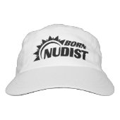 Nudist/Naturist, Born Nudist Hat (Front)
