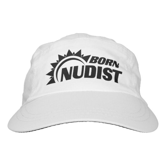 Nudist/Naturist, Born Nudist Hat (Front)