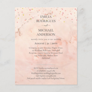 Nuestra Boda Modern Typography MANY COLORS INVITE Flyer