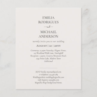 Nuestra Boda Modern Typography MANY COLORS INVITE Flyer