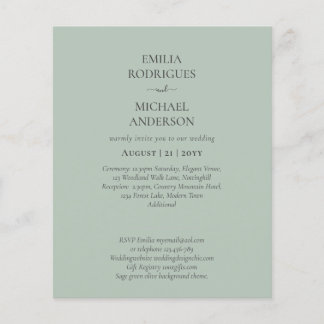 Nuestra Boda Modern Typography MANY COLORS INVITE Flyer