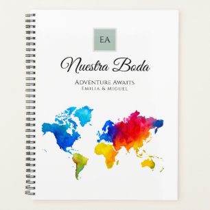 NUESTRA BODA Planificación o libro de visitas Planner