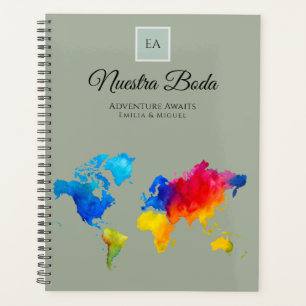 NUESTRA BODA Planificación o libro de visitas Planner