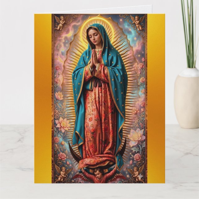 Nuestra Señora de Guadalupe Card (Front)