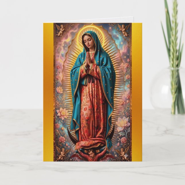 Nuestra Señora de Guadalupe Card (Front)