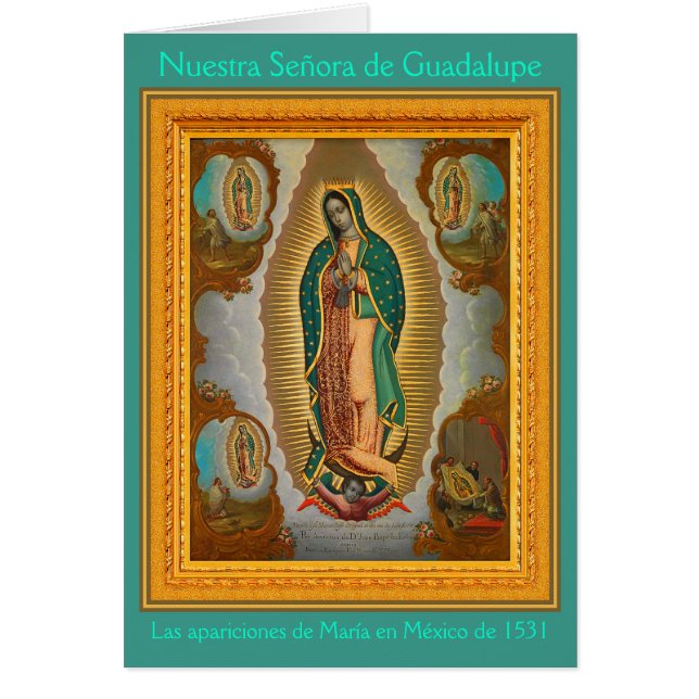 Nuestra Señora de Guadalupe  Cards (Front)
