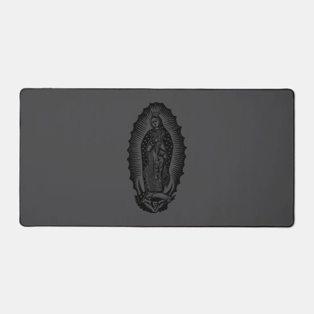 Nuestra Señora de Guadalupe Desk Mat (Front)