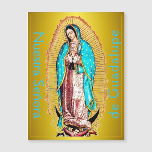 Nuestra Senora de Guadalupe Magnetic Card
