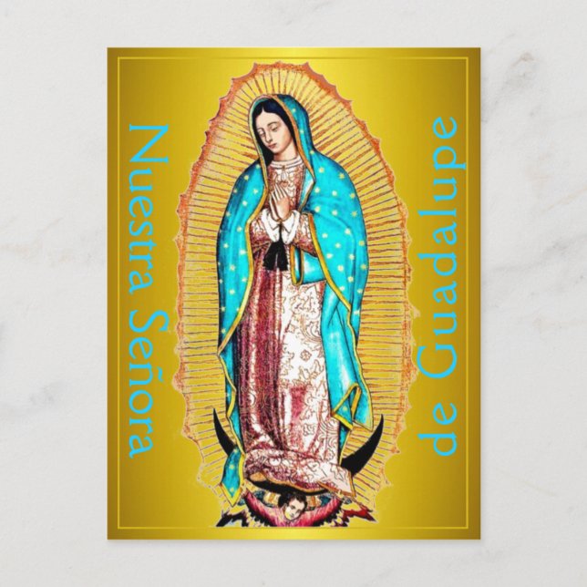 Nuestra Señora de Guadalupe Postcard (Front)