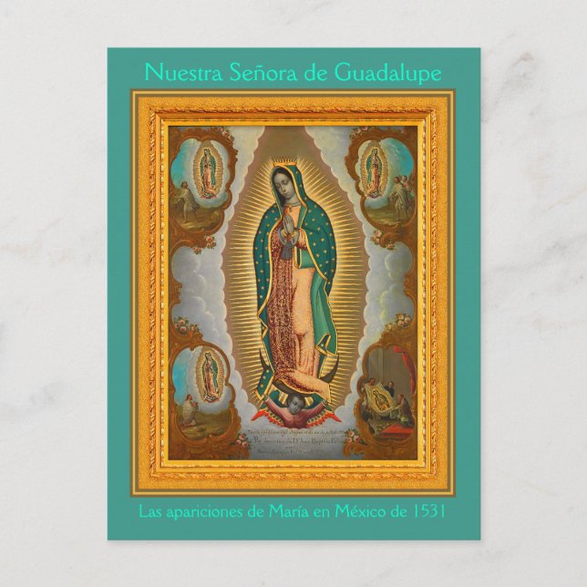 Nuestra Señora de Guadalupe  Postcard (Front)