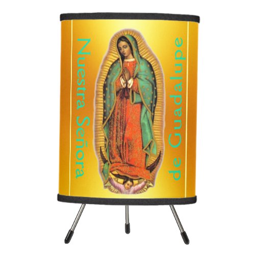 Nuestra Seora de Guadalupe  Tripod Lamp
