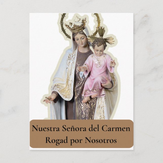  NUESTRA SEÑORA DEL CARMEN Card (Front)