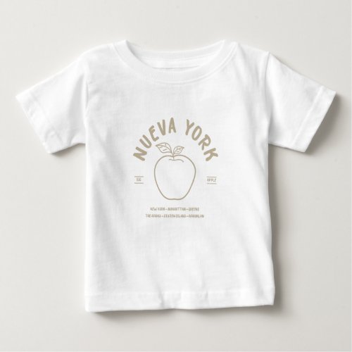 Nueva York New York City Baby  Baby T_Shirt