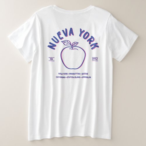 Nueva York New York City Plus Size T_Shirt