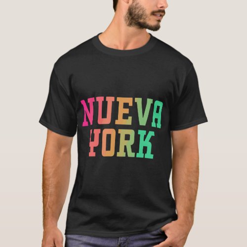 Nueva York New York Spanish Vintage Nueva York T_Shirt
