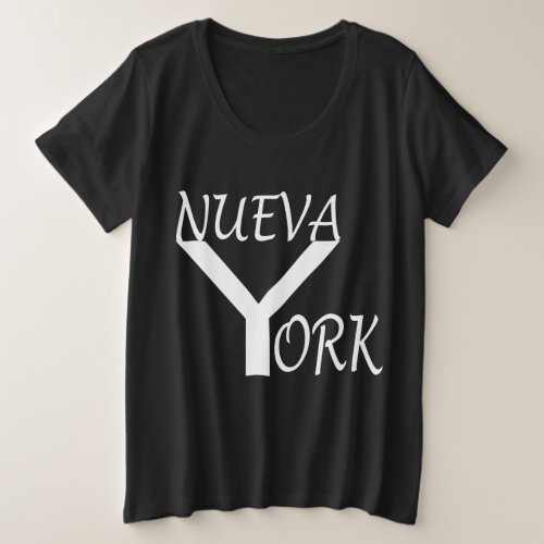 NUEVA YORK PLUS SIZE T_Shirt