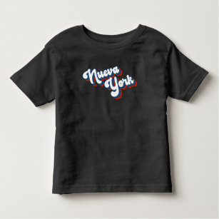 Nueva York Retro Vintage Latino Hispanic Spanglish Toddler T-shirt