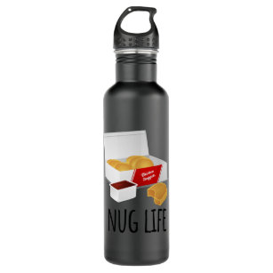 Nug Life - Chicken Nuggets Stainless Steel Water Bottle