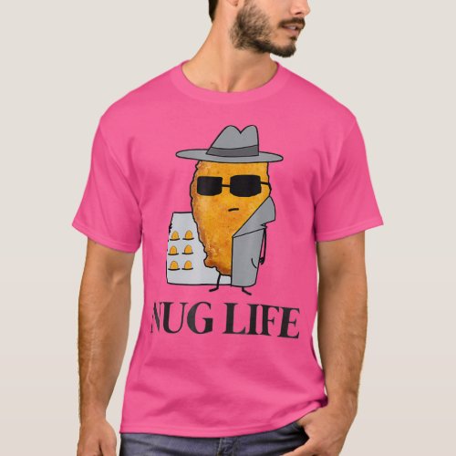 Nug Life Tee  Chicken Nugget Tshirt for Men Kids