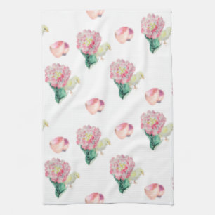 Nugget Baby Easter Chick and Tulip Kitchen Towel