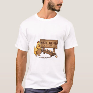 Nugget Factory Funny Chicken Keeper T-Shirt