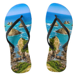 Nugget Point islets, New Zealand Flip Flops