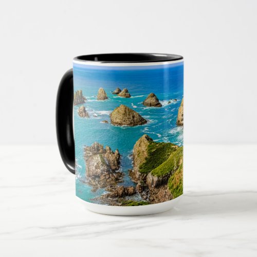 Nugget Point islets New Zealand Mug