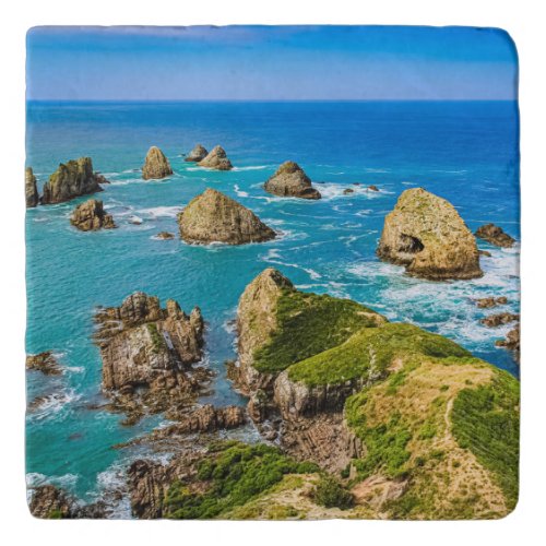 Nugget Point islets New Zealand Trivet