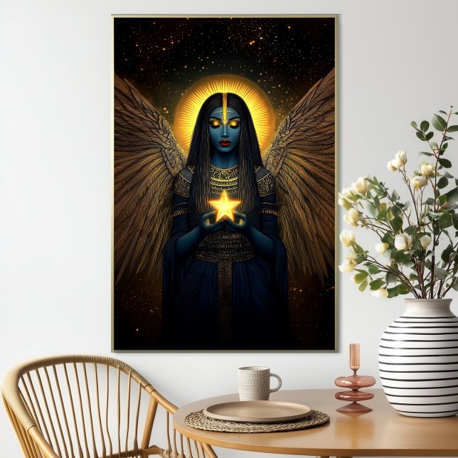 Nuit Egyptian Goddess of the Night Sky and Stars Poster (Creator Uploaded)