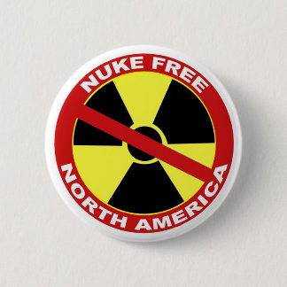 Nuke Free North America Pin