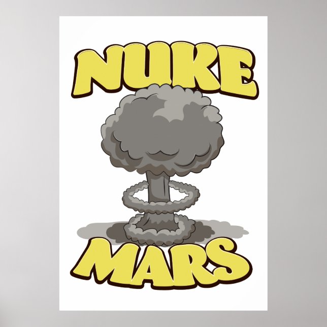 Nuke Mars Poster (Front)