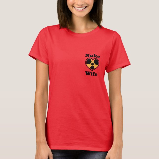Nuke Wife Steamy Dark Tee (Front)