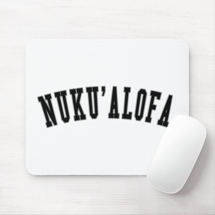 Nuku'alofa Mousepad