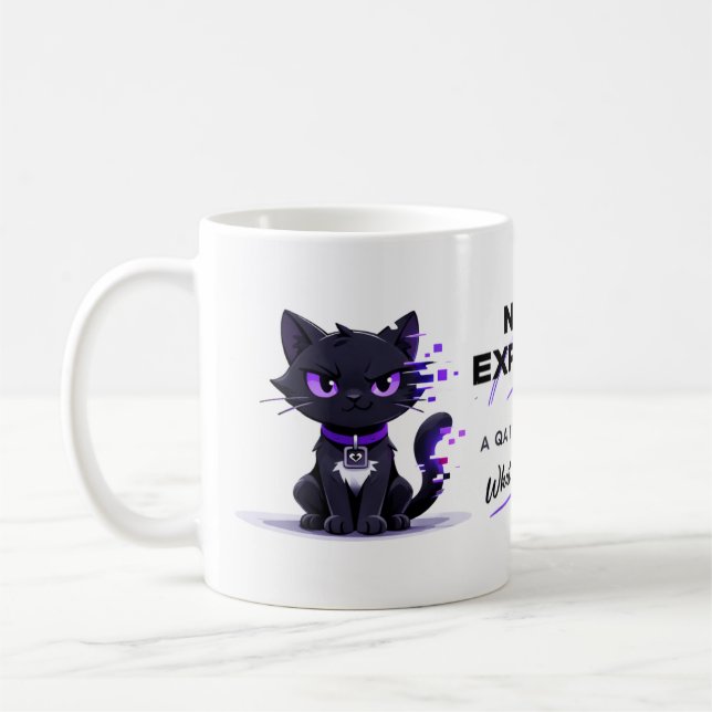 Null Cat Mug (Left)
