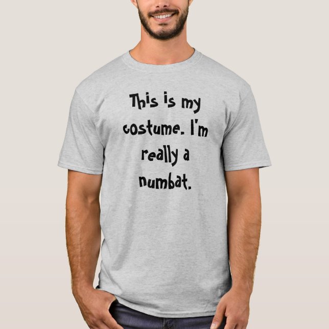 Numbat Costume T-Shirt (Front)