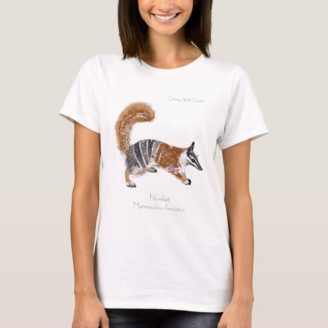 Numbat (Myrmecobius fasciatus) T-Shirt (Front)