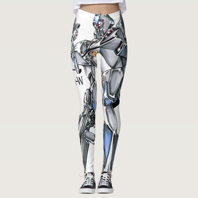 Number 00011 "Core Mass Production Machine" Leggings (Front)