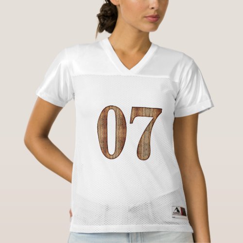 Number 07 Football Jersey