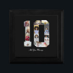 Number 10 Photo Collage Gift Box<br><div class="desc">This customizable product is where photos are arranged to form the shape of a number. It is often used for milestone celebrations like birthdays, anniversaries, or achievements, allowing users to showcase memorable images within a single, eye-catching display. The designs typically offer spaces for various photo sizes and orientations, ensuring a...</div>
