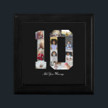 Number 10 Photo Collage Gift Box<br><div class="desc">This customizable product is where photos are arranged to form the shape of a number. It is often used for milestone celebrations like birthdays, anniversaries, or achievements, allowing users to showcase memorable images within a single, eye-catching display. The designs typically offer spaces for various photo sizes and orientations, ensuring a...</div>