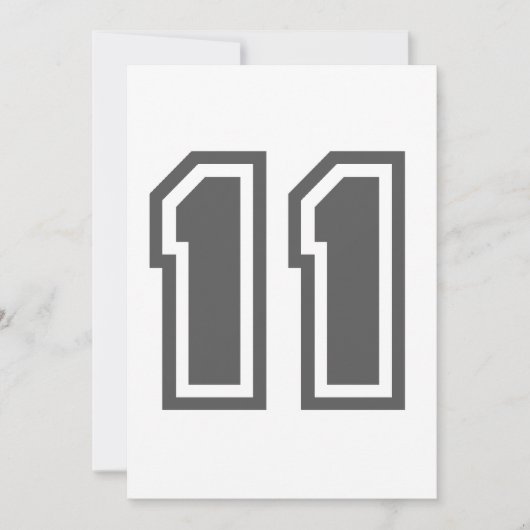 Number 11 (Front)