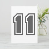 Number 11 (Standing Front)